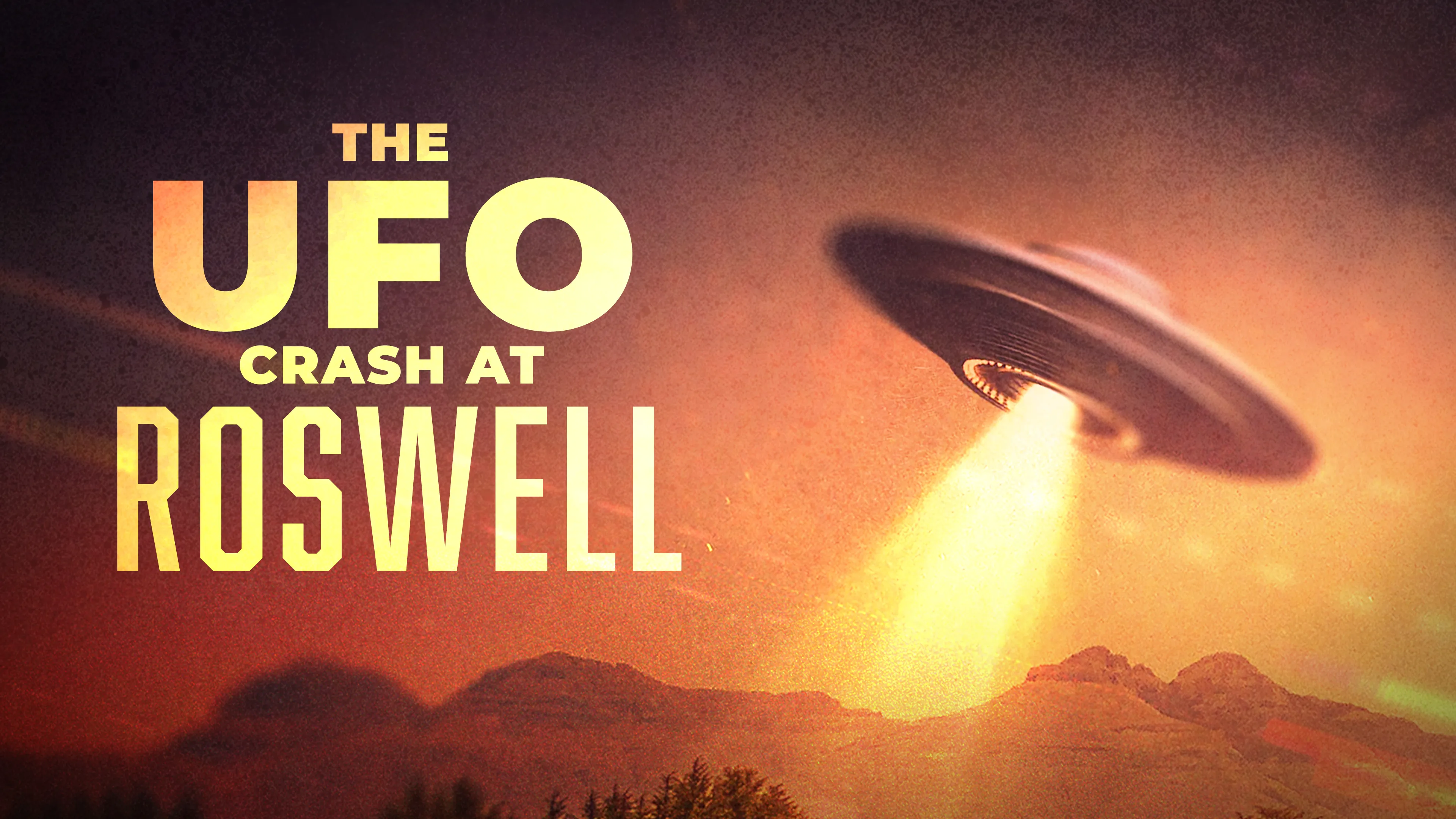 The UFO Crash at Roswell poster